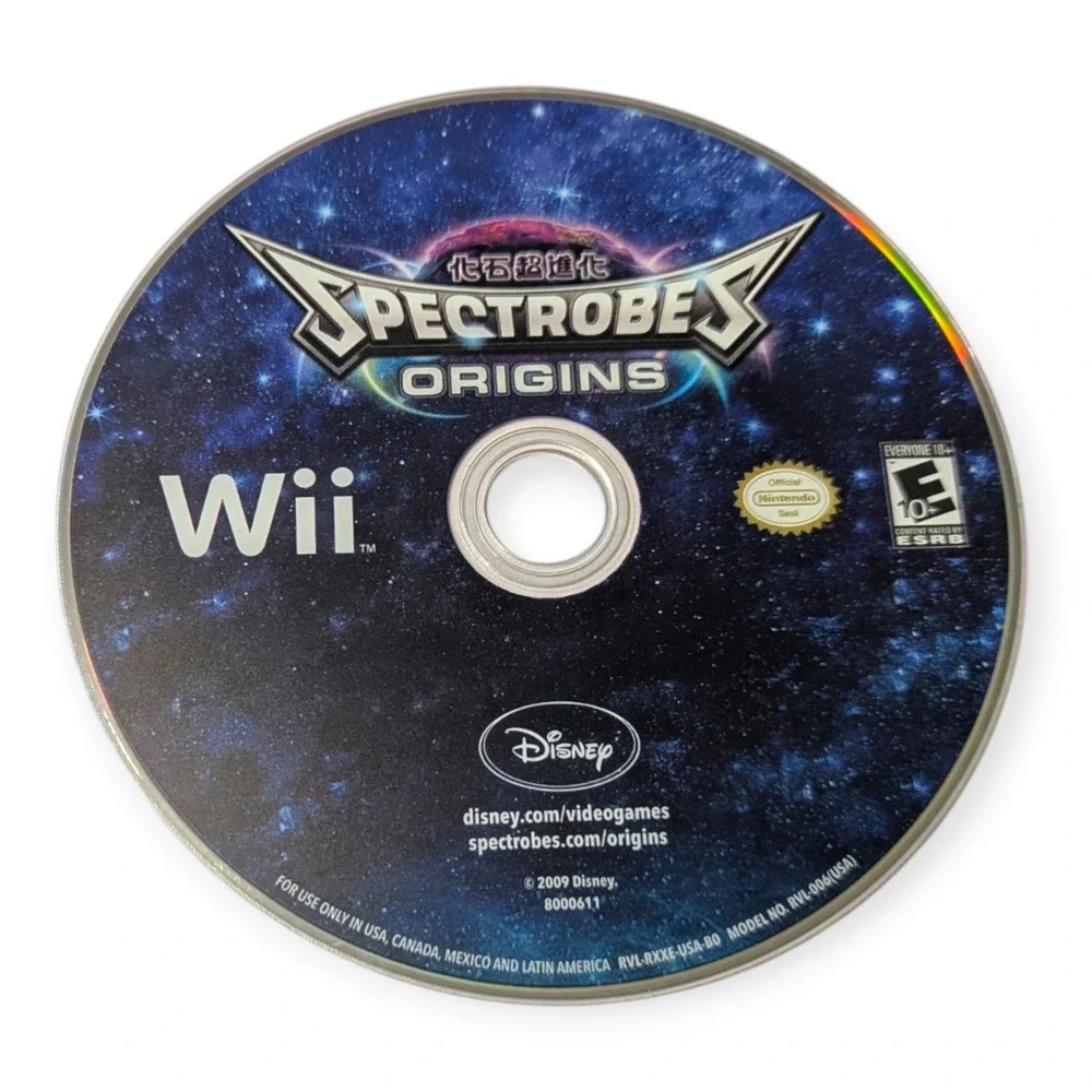 Spectrobes Origins Nintendo Wii Disney Action RPG Complete CIB W/ Manual